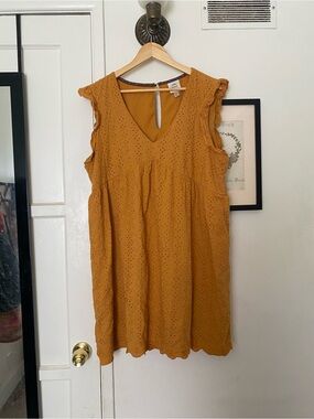 Knox rose goldenrod dress